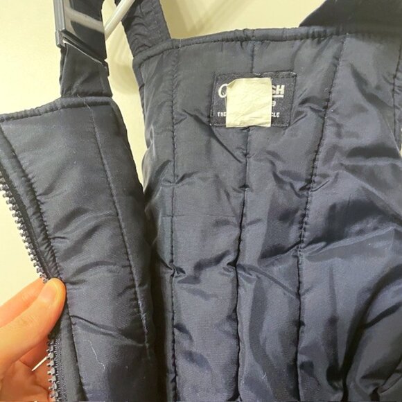 OshKosh B'gosh Unisex Snow Bibs Snowpants Navy Blue Size 3T - Picture 6 of 12